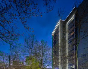 Brilliant and homogeneous lighting design, particularly for outdoor applications